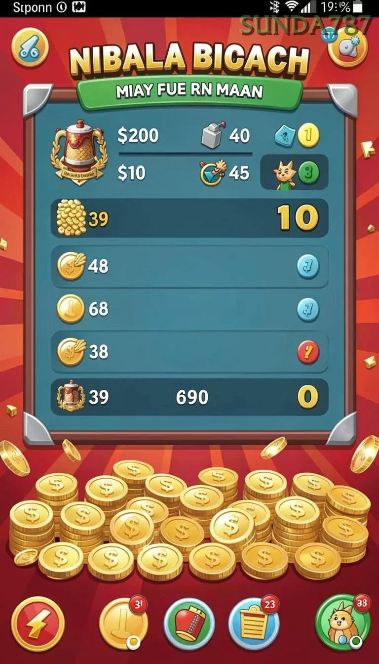 Cuplikan layar EVENTS — aktivitas