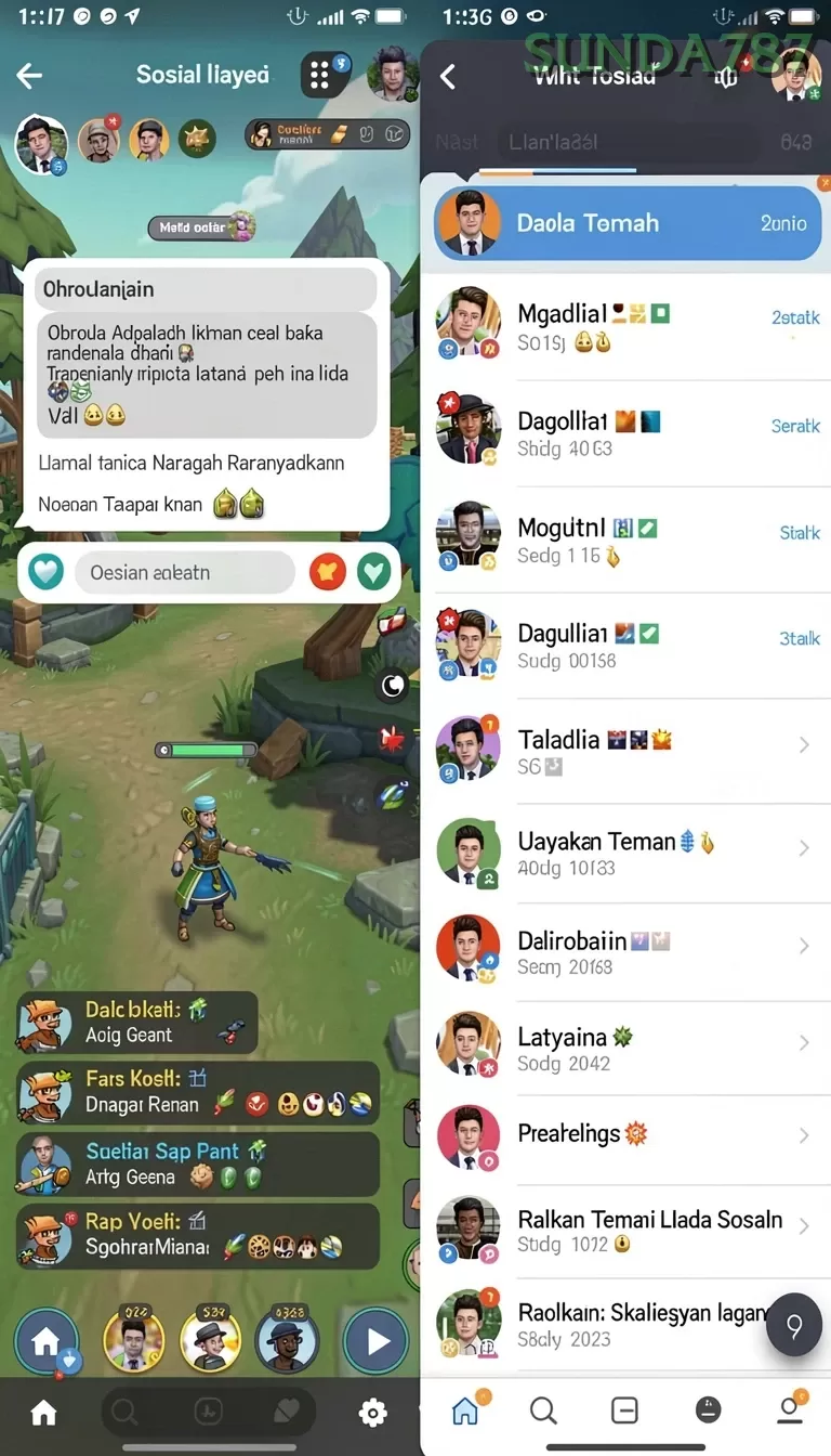 Cuplikan layar 8QR — aktivitas